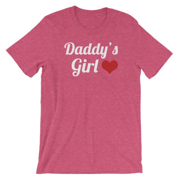 Daddy's Girl I Love Dad Short-Sleeve Unisex T-Shirt - Image 20