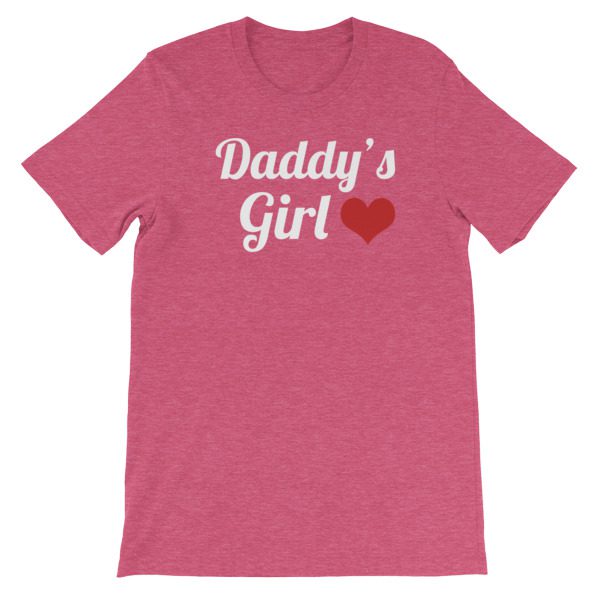 Daddy's Girl I Love Dad Short-Sleeve Unisex T-Shirt - Image 19