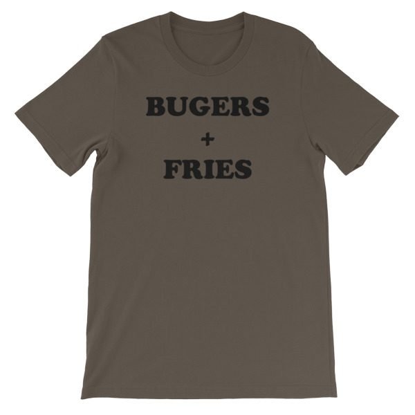 Burgers Fries Short-Sleeve Unisex T-Shirt - Image 3