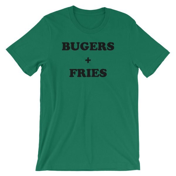 Burgers Fries Short-Sleeve Unisex T-Shirt - Image 8
