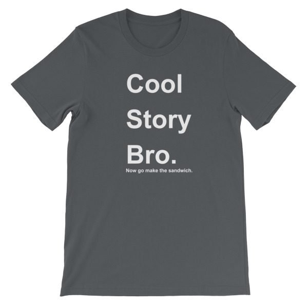 Qool Story Bro Short-Sleeve Unisex T-Shirt - Image 5