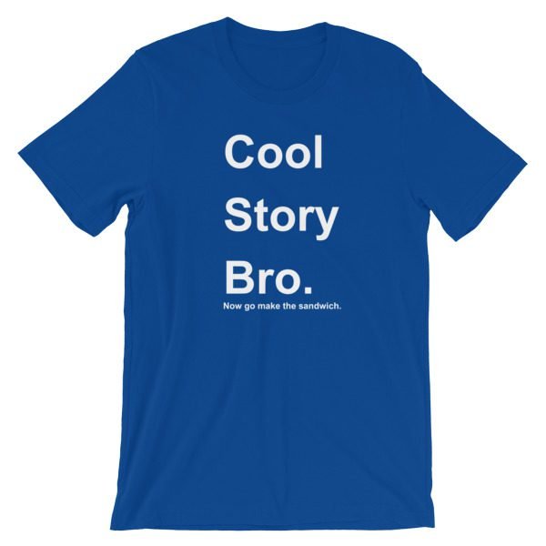 Qool Story Bro Short-Sleeve Unisex T-Shirt - Image 12