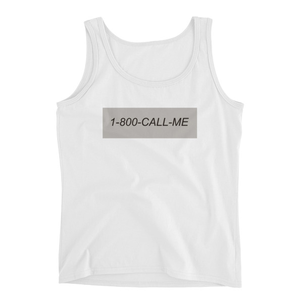 1-800 call me Ladies' Tank - Image 2