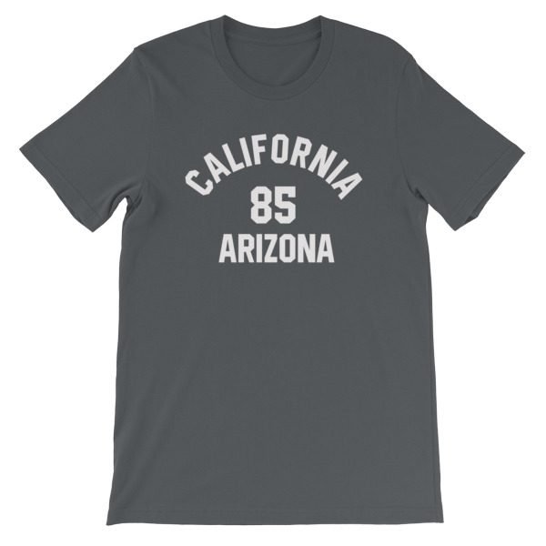 California Arizona 85 Short-Sleeve Unisex T-Shirt - Image 9