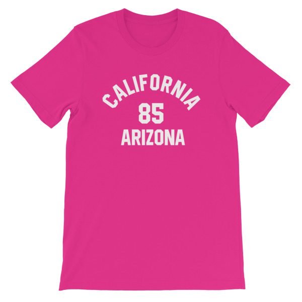 California Arizona 85 Short-Sleeve Unisex T-Shirt - Image 13