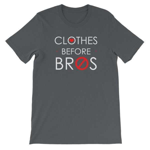 Clothes Before Bro Short-Sleeve Unisex T-Shirt - Image 7