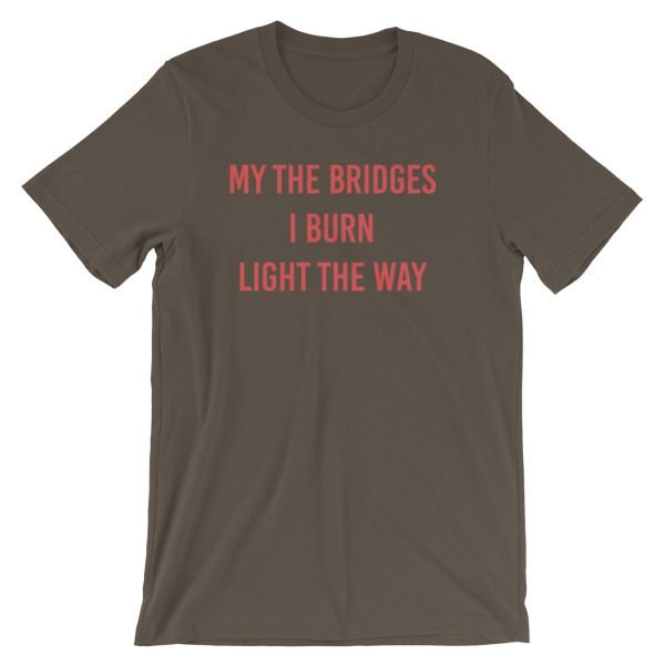 Burn Light The Way Short-Sleeve Unisex T-Shirt - Image 8