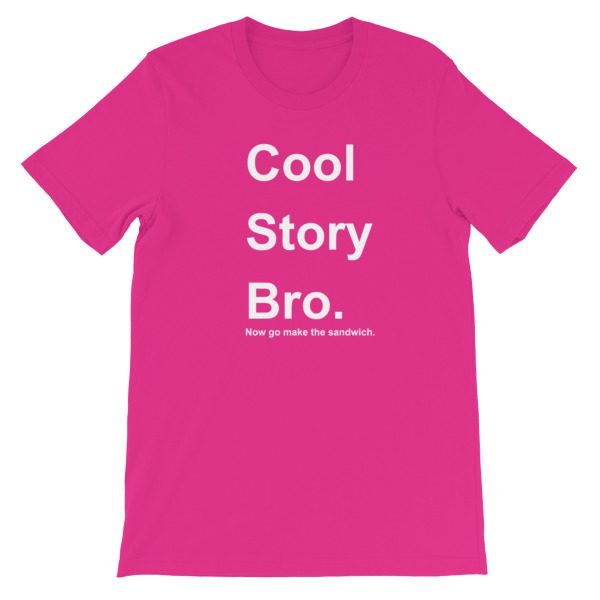 Qool Story Bro Short-Sleeve Unisex T-Shirt - Image 15