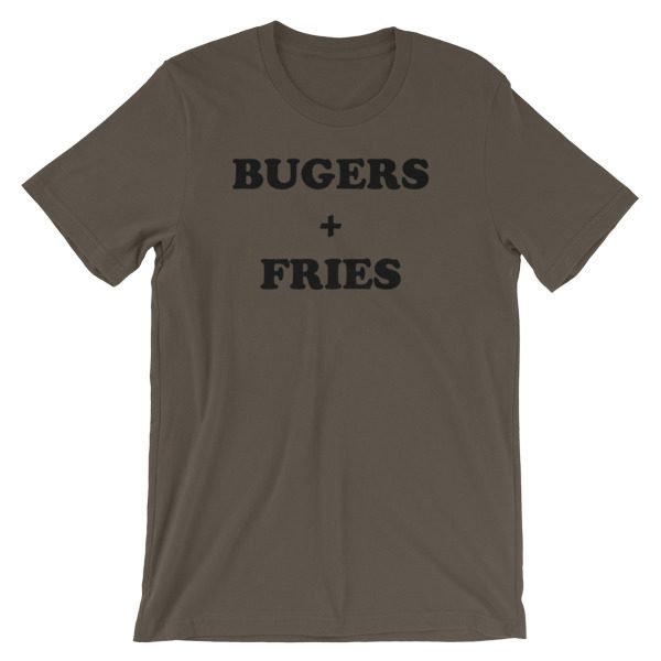 Burgers Fries Short-Sleeve Unisex T-Shirt - Image 4