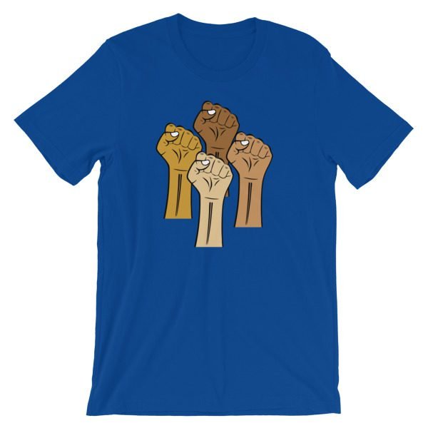 Black Lives Matter Hand Short-Sleeve Unisex T-Shirt - Image 14