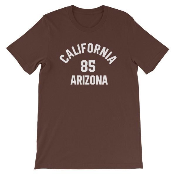 California Arizona 85 Short-Sleeve Unisex T-Shirt - Image 3