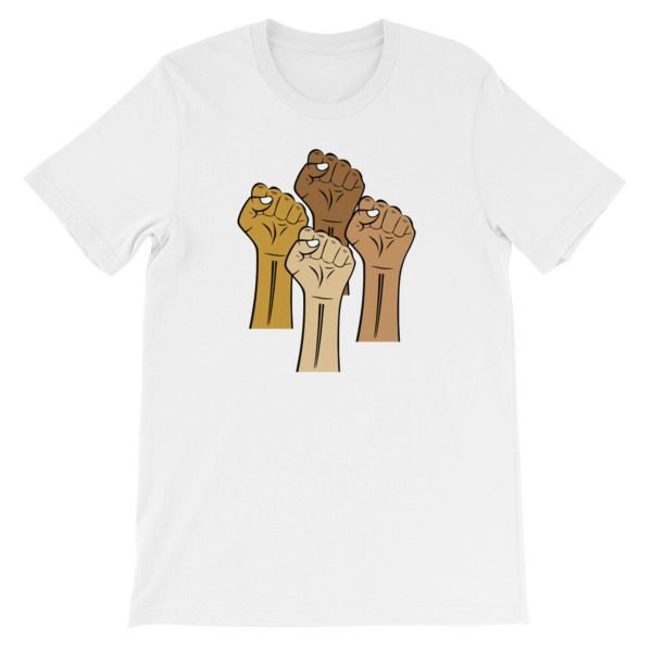 Black Lives Matter Hand Short-Sleeve Unisex T-Shirt