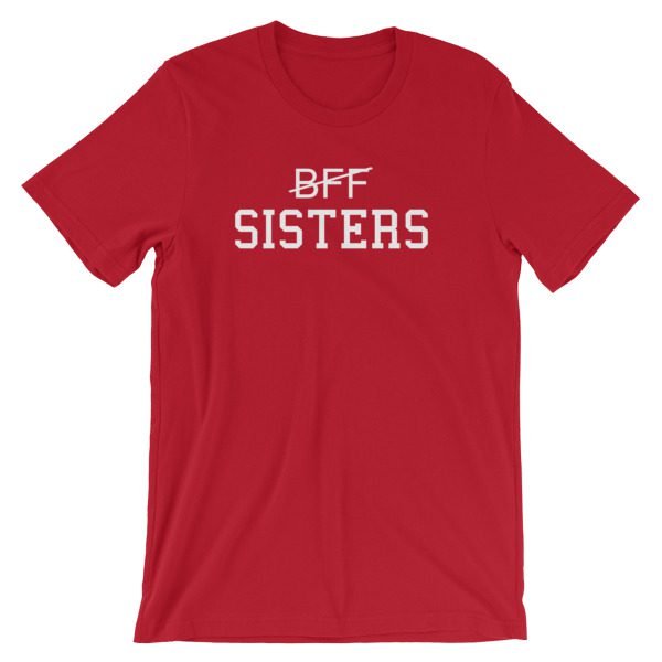 Bff Sisters Short-Sleeve Unisex T-Shirt - Image 18