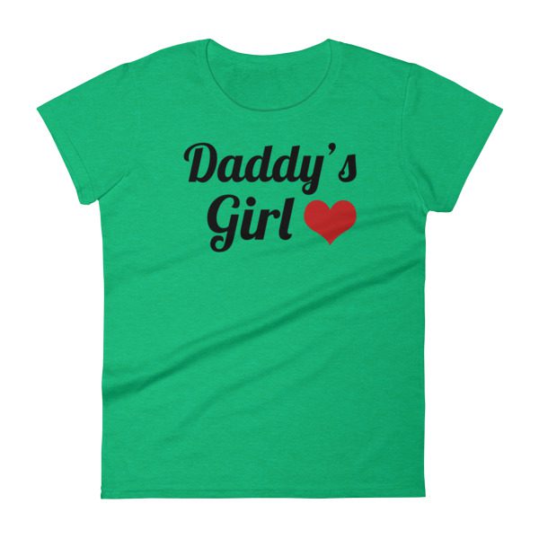 Daddy's Girl I Love Dad Women's short sleeve t-shirt - Image 5