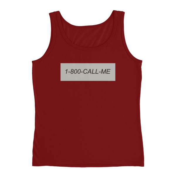 1-800 call me Ladies' Tank - Image 11