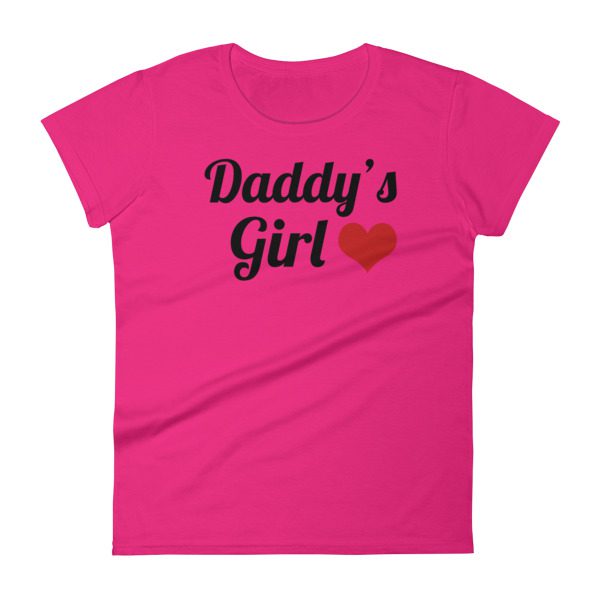 Daddy's Girl I Love Dad Women's short sleeve t-shirt - Image 8