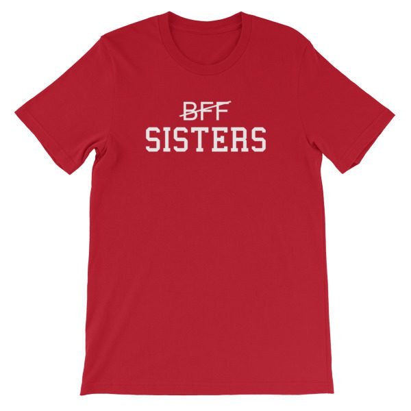 Bff Sisters Short-Sleeve Unisex T-Shirt - Image 17