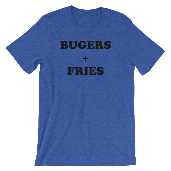 Burgers Fries Short-Sleeve Unisex T-Shirt - Image 12
