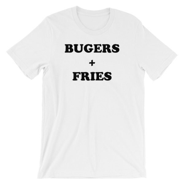 Burgers Fries Short-Sleeve Unisex T-Shirt - Image 2