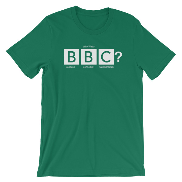 Because Bennedict Cumberbatch Short-Sleeve Unisex T-Shirt - Image 12