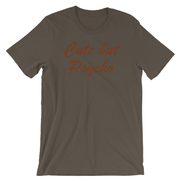 Cute But Psycho Short-Sleeve Unisex T-Shirt - Image 8