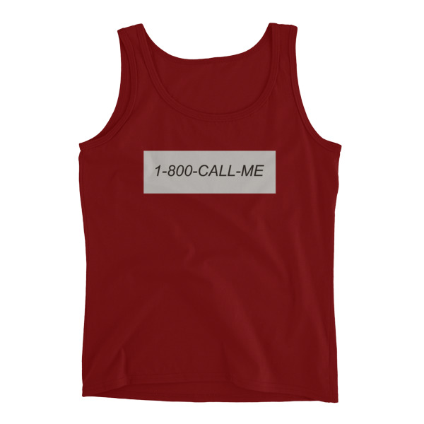1-800 call me Ladies' Tank - Image 12
