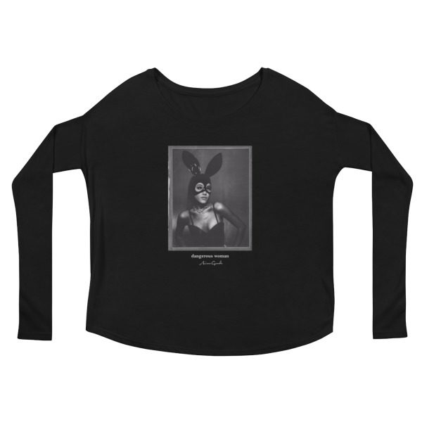 Ariana Grande Dangerous Woman Ladies' Long Sleeve Tee - Image 2