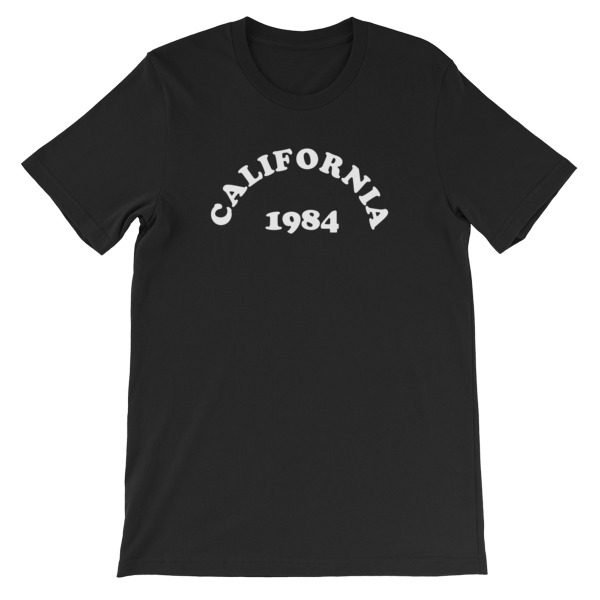 California 1984 Short-Sleeve Unisex T-Shirt