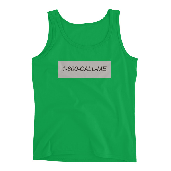 1-800 call me Ladies' Tank - Image 8