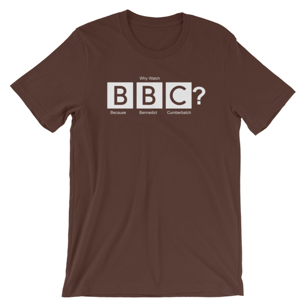 Because Bennedict Cumberbatch Short-Sleeve Unisex T-Shirt - Image 4