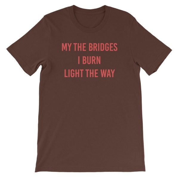 Burn Light The Way Short-Sleeve Unisex T-Shirt - Image 5