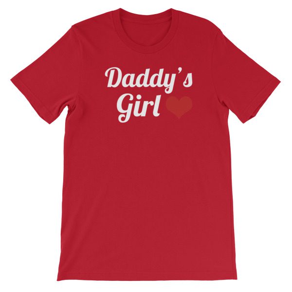 Daddy's Girl I Love Dad Short-Sleeve Unisex T-Shirt - Image 15