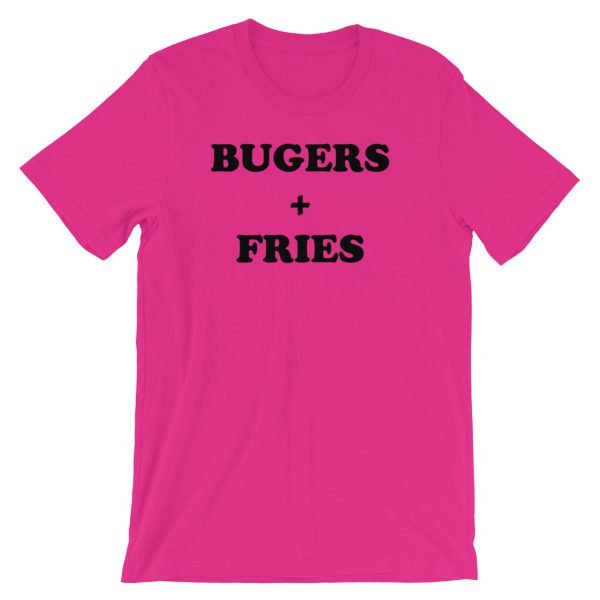 Burgers Fries Short-Sleeve Unisex T-Shirt - Image 18