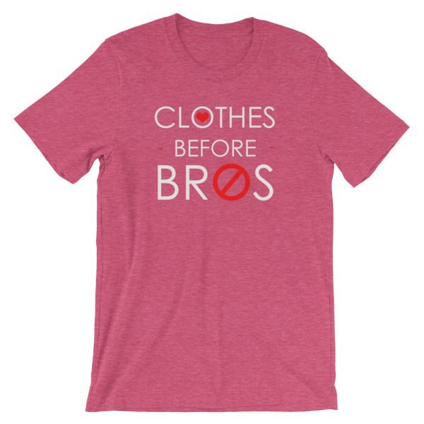 Clothes Before Bro Short-Sleeve Unisex T-Shirt - Image 20