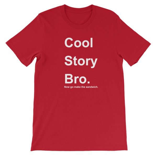 Qool Story Bro Short-Sleeve Unisex T-Shirt - Image 13