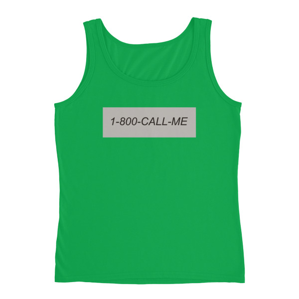 1-800 call me Ladies' Tank - Image 7