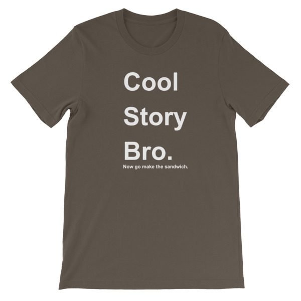 Qool Story Bro Short-Sleeve Unisex T-Shirt - Image 7