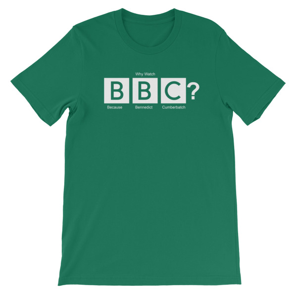 Because Bennedict Cumberbatch Short-Sleeve Unisex T-Shirt - Image 11