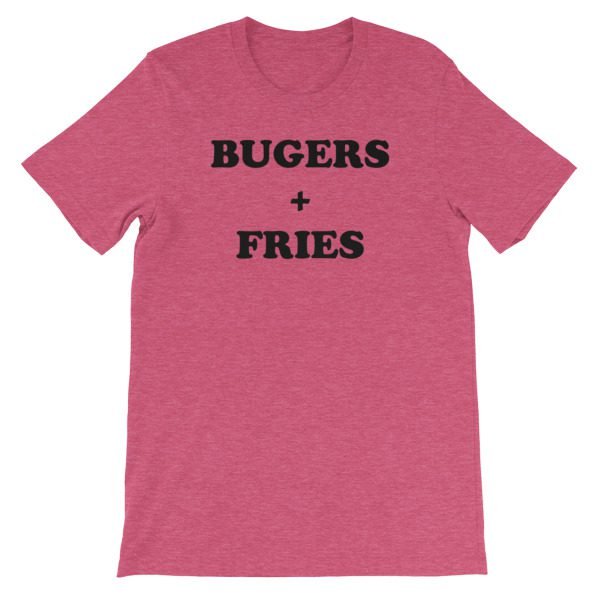 Burgers Fries Short-Sleeve Unisex T-Shirt - Image 19