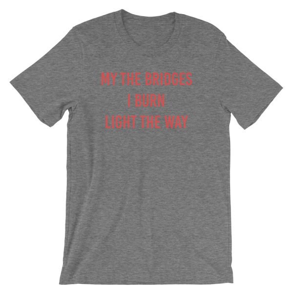 Burn Light The Way Short-Sleeve Unisex T-Shirt - Image 10