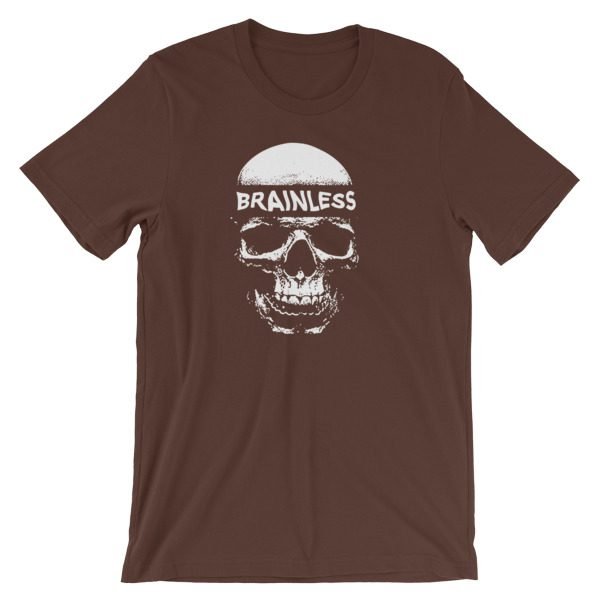 Brainless Short-Sleeve Unisex T-Shirt - Image 4