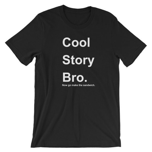 Qool Story Bro Short-Sleeve Unisex T-Shirt - Image 2
