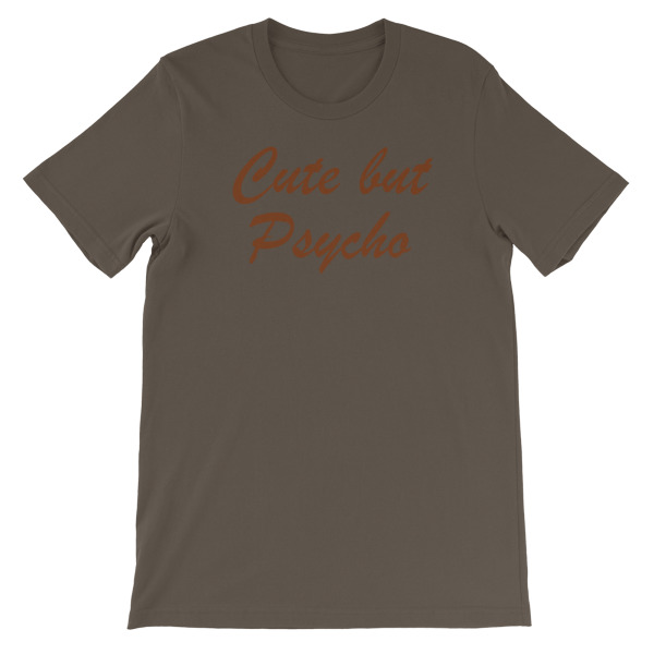 Cute But Psycho Short-Sleeve Unisex T-Shirt - Image 7