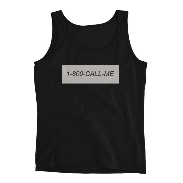 1-800 call me Ladies' Tank - Image 4