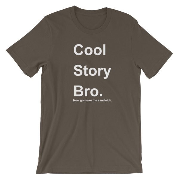 Qool Story Bro Short-Sleeve Unisex T-Shirt - Image 8