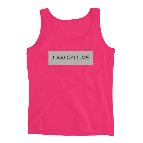 1-800 call me Ladies' Tank - Image 14