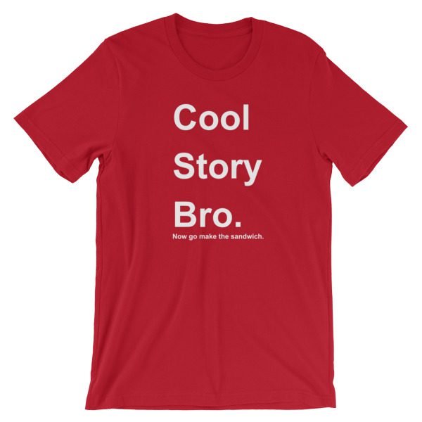 Qool Story Bro Short-Sleeve Unisex T-Shirt - Image 14