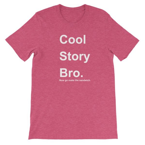 Qool Story Bro Short-Sleeve Unisex T-Shirt - Image 17