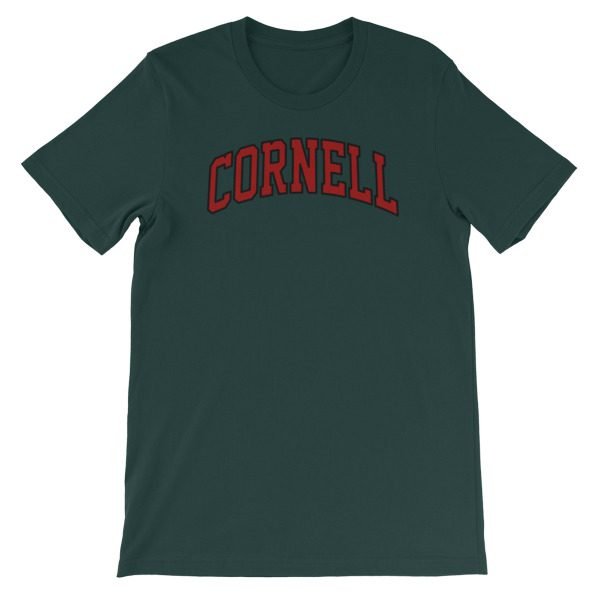 Cornell Cornell Short-Sleeve Unisex T-Shirt - Image 7
