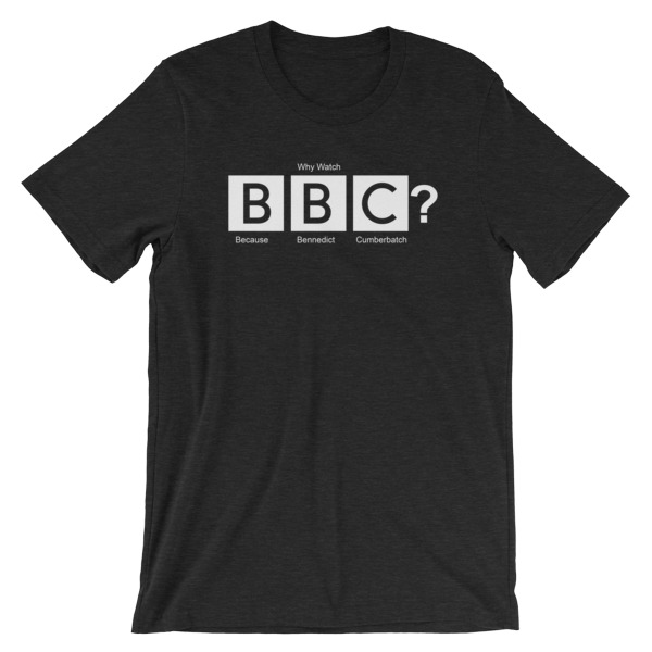 Because Bennedict Cumberbatch Short-Sleeve Unisex T-Shirt - Image 6